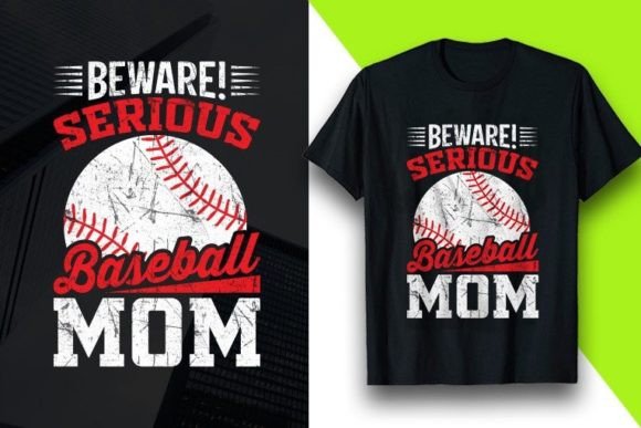 Review: Beware Serious Baseball T-Shirt Design