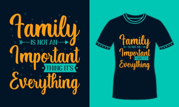 Review: Family Quote Retro Svg Typography Tshirt
