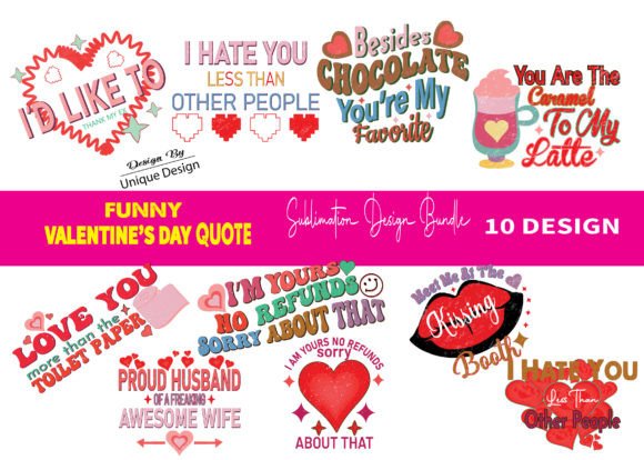 Review: Funny Valentine’s Day Sublimation Bundle