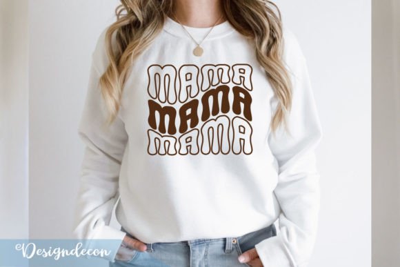 Review: Mama Retro Wavy Outlined Typography SVG
