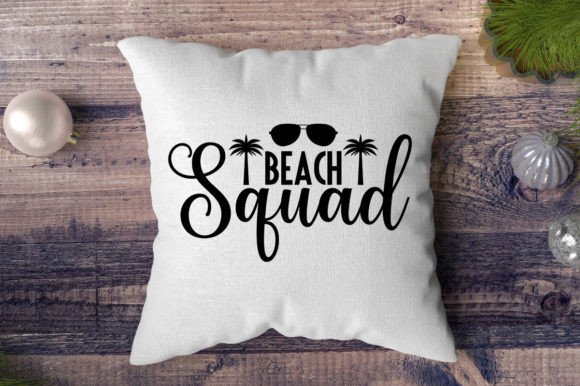 Reviewing the BEACH Squad Quote SVG for Embroidery