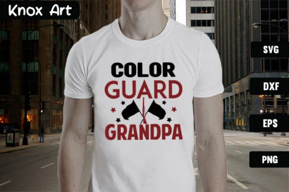 Reviewing the Color Guard Grandpa SVG for Embroidery