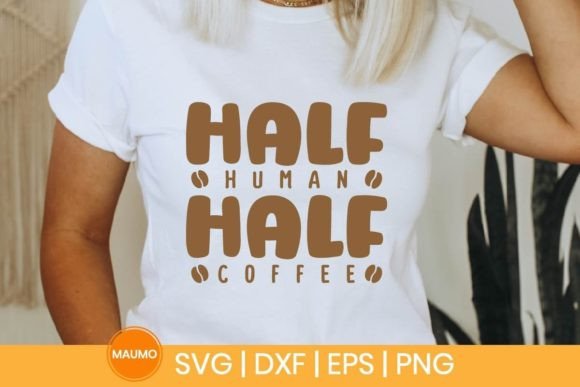 Reviewing the Half Human Half Coffee SVG for Embroidery