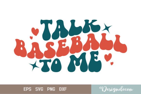 Talk Baseball to Me Retro Wavy SVG Review